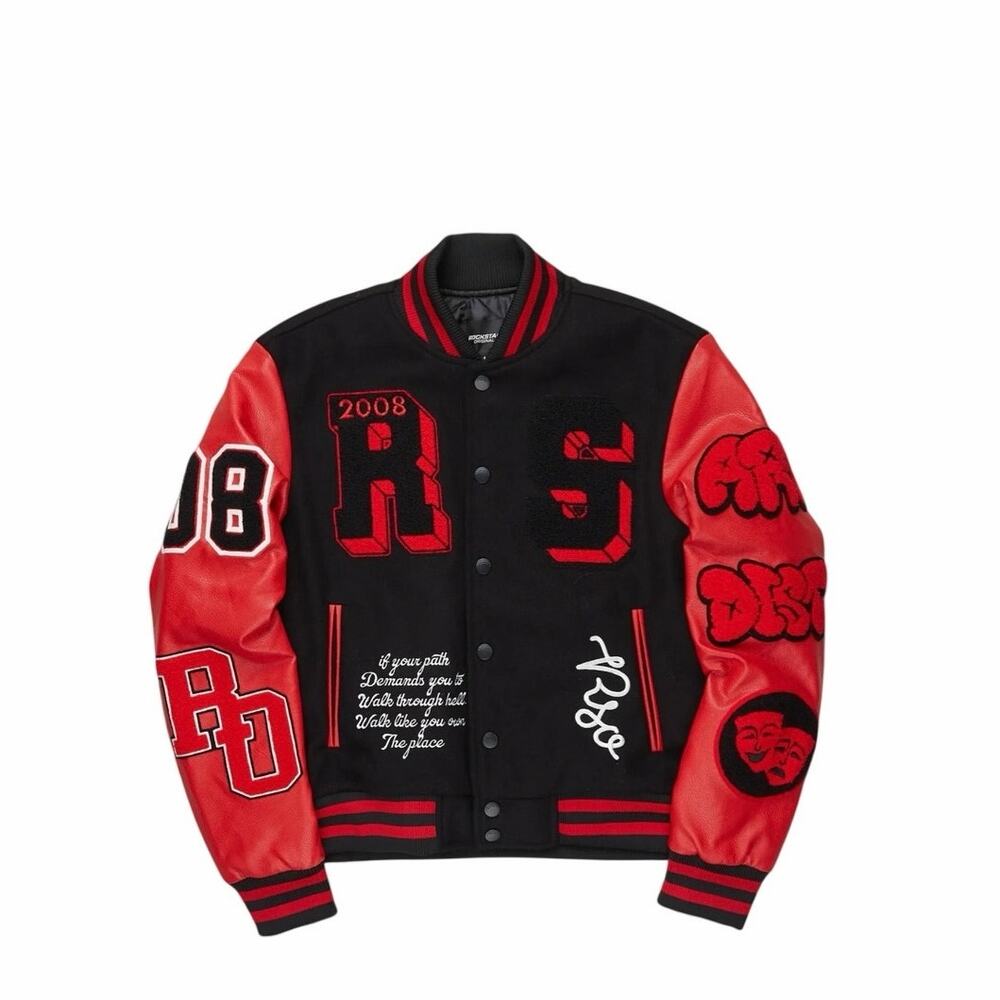 Rockstar Original Leslee 
Varsity Jacket Original Letterman’s Jacket